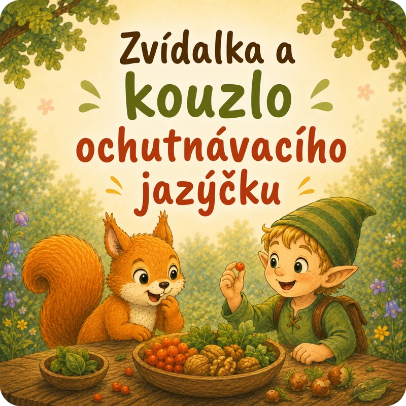 Úvodní ilustrace: Zvídalka a kouzlo ochutnávacího jazýčku