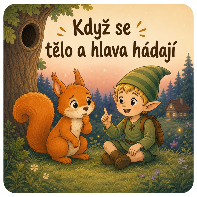 Úvodní ilustrace: Když se tělo a hlava hádají