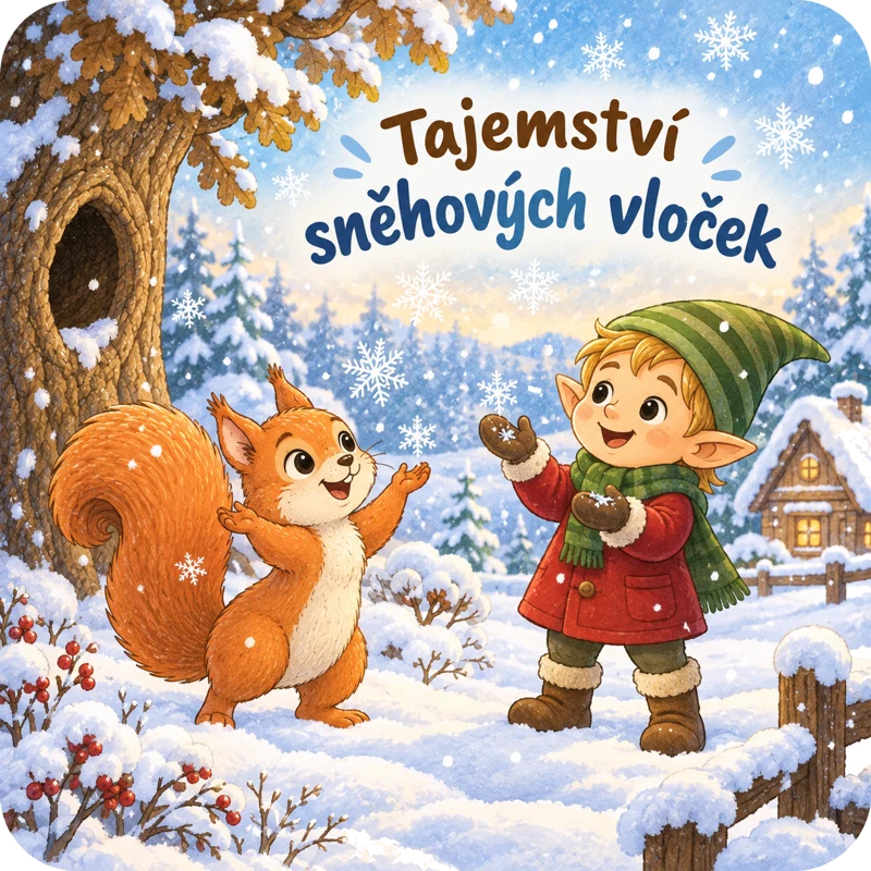 Úvodní ilustrace: Tajemství sněhových vloček