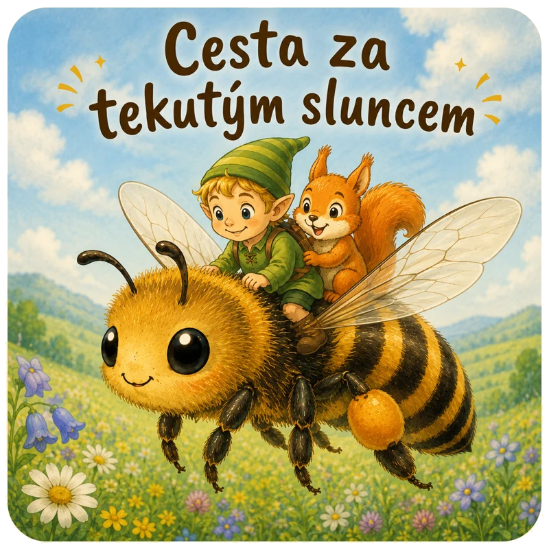 Úvodní ilustrace: Zvídalka a cesta za tekutým sluncem